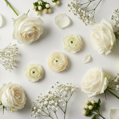 love it can we do like this but roses, baby breath ranunculus berries